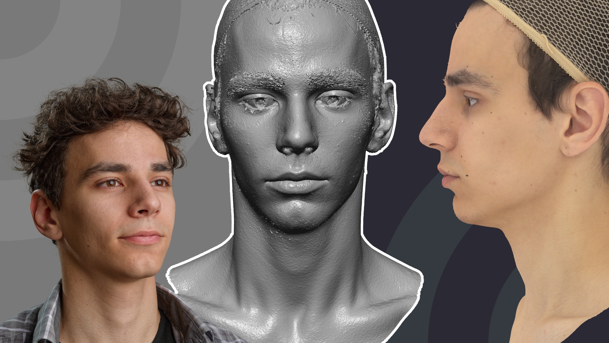 Media 1 for listing Head · Neutral · 0027 · Male · 23