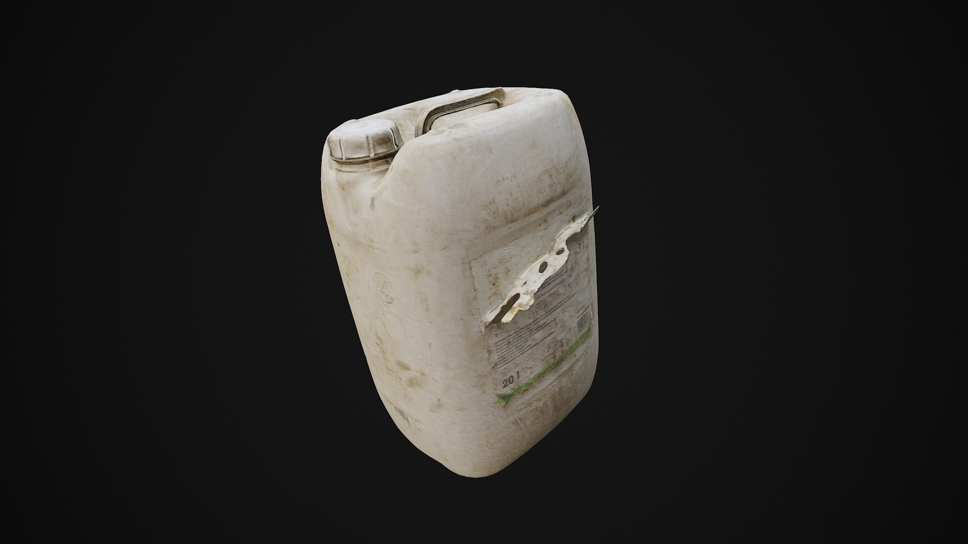 Media 1 for listing Old Dirty Canister - Photogrammetry