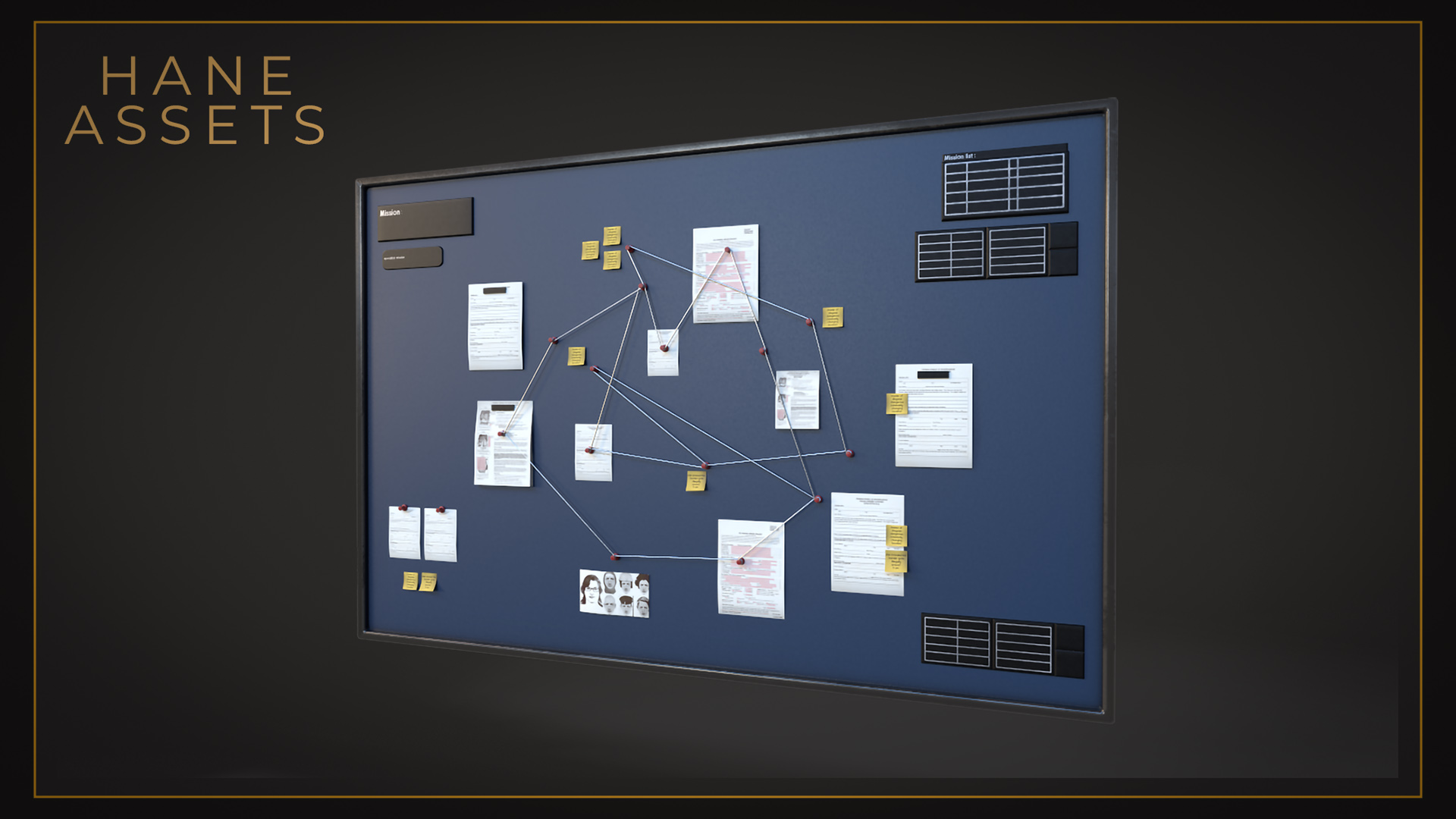 Object Board Mission Investigation Board | Fab