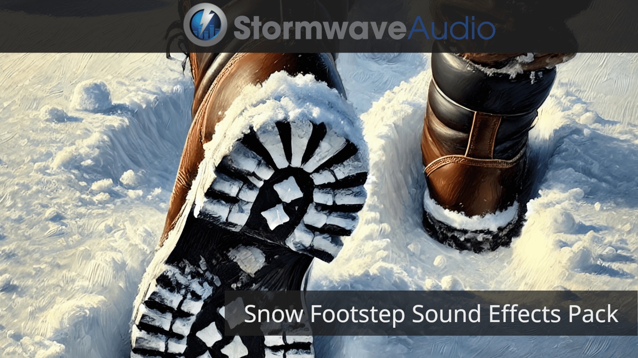 出品Snow Footstep Sound Effects Packのメディア1