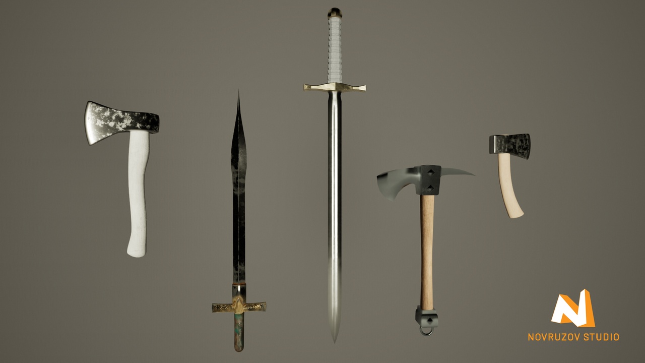 Media 1 for listing Swords And Axes