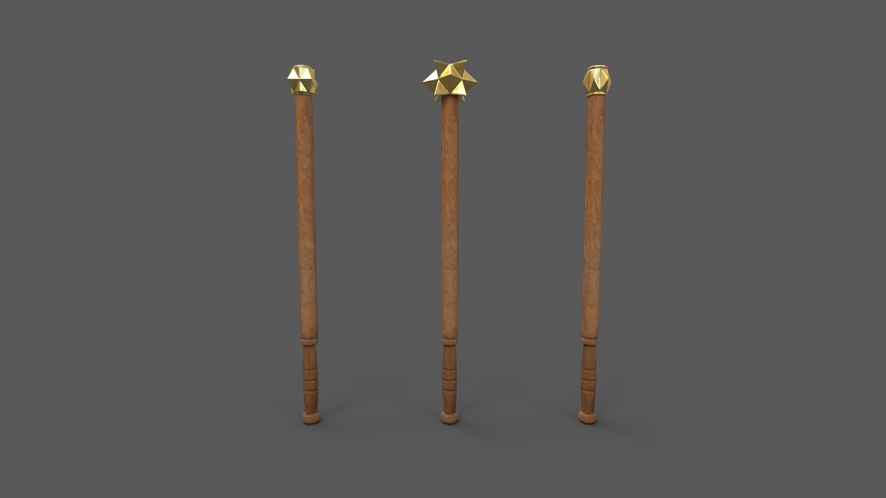 Media 1 for listing Medieval brass maces 11 – 14th century