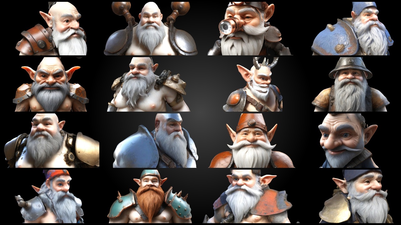 Media 1 for listing Dwarven Vanguard – Full-Body Single-Piece Figurine