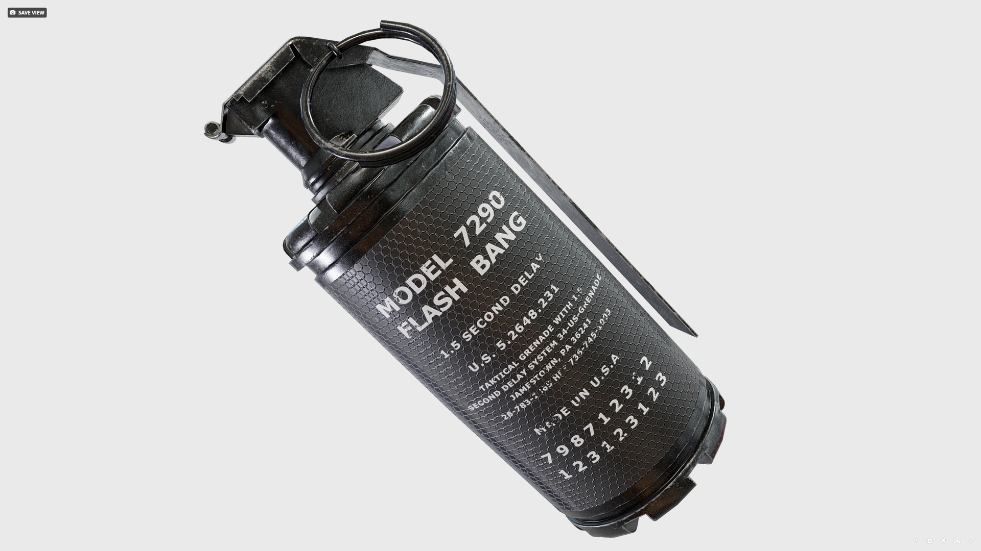 Media 1 for listing 7290 flashbang grenade