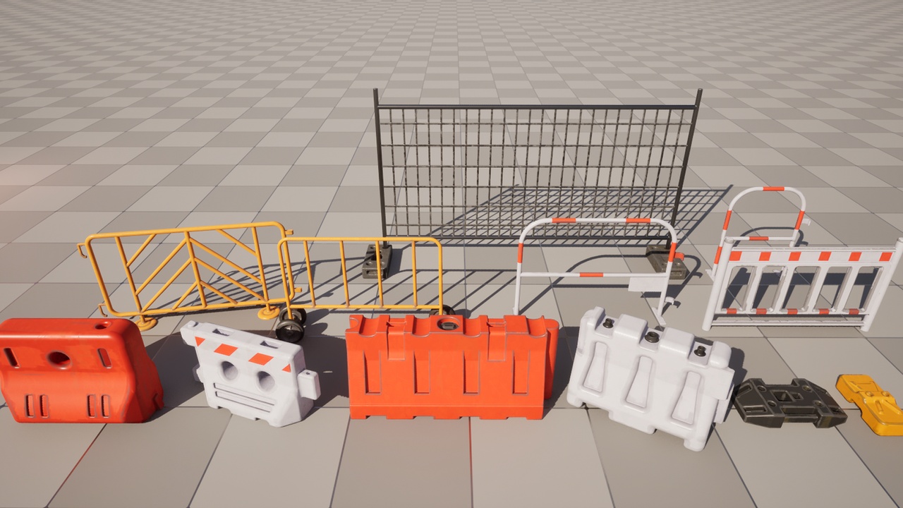 商品 Traffic Barriers 的媒体 1