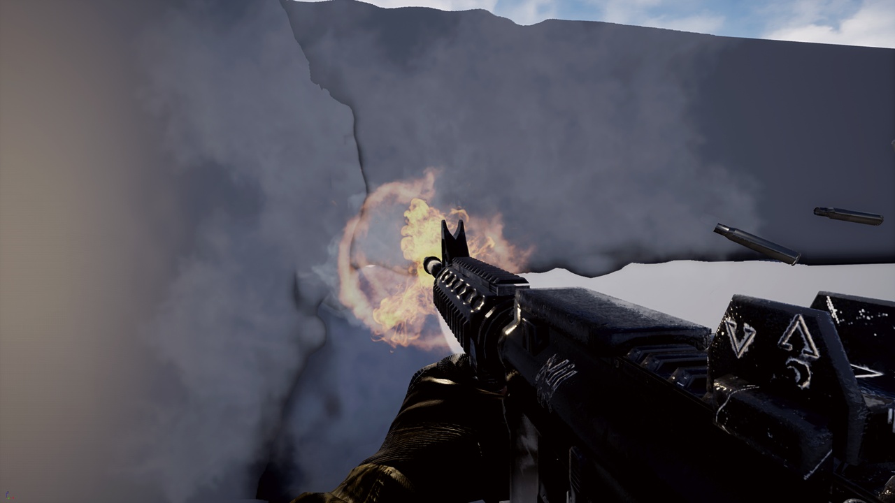 Media 1 for listing Niagara Muzzle Flash & Ejection VFX (Muzzle Flash, Gun VFX, Bullet VFX)