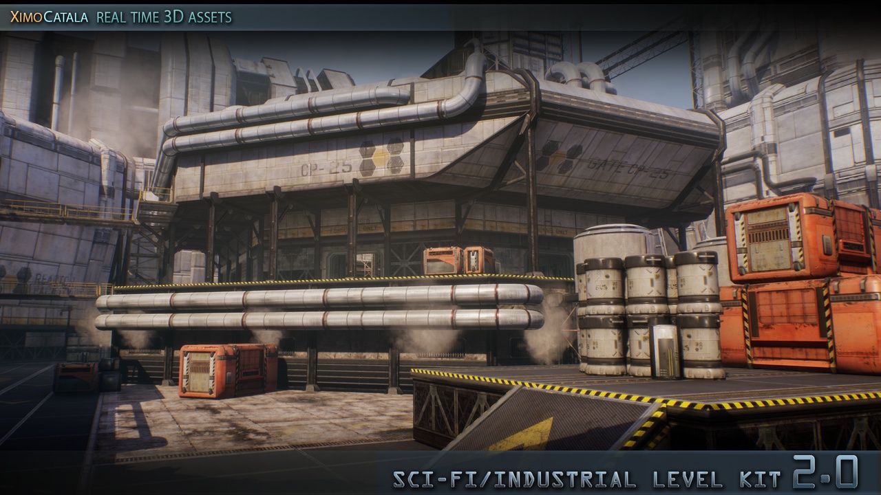 Media 1 for listing SciFi/Industrial Level Kit 2.0