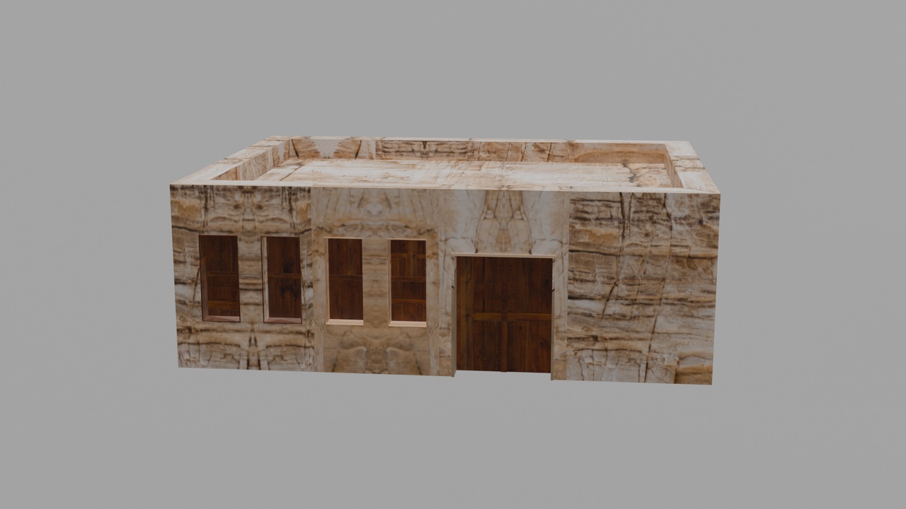 Media 1 for listing Lowpoly Modular Arabic Architecture