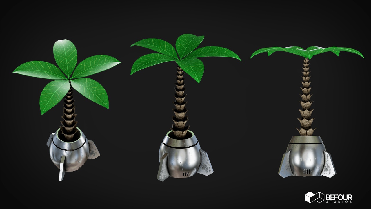 Media 1 for listing Futuristic Tree Pot