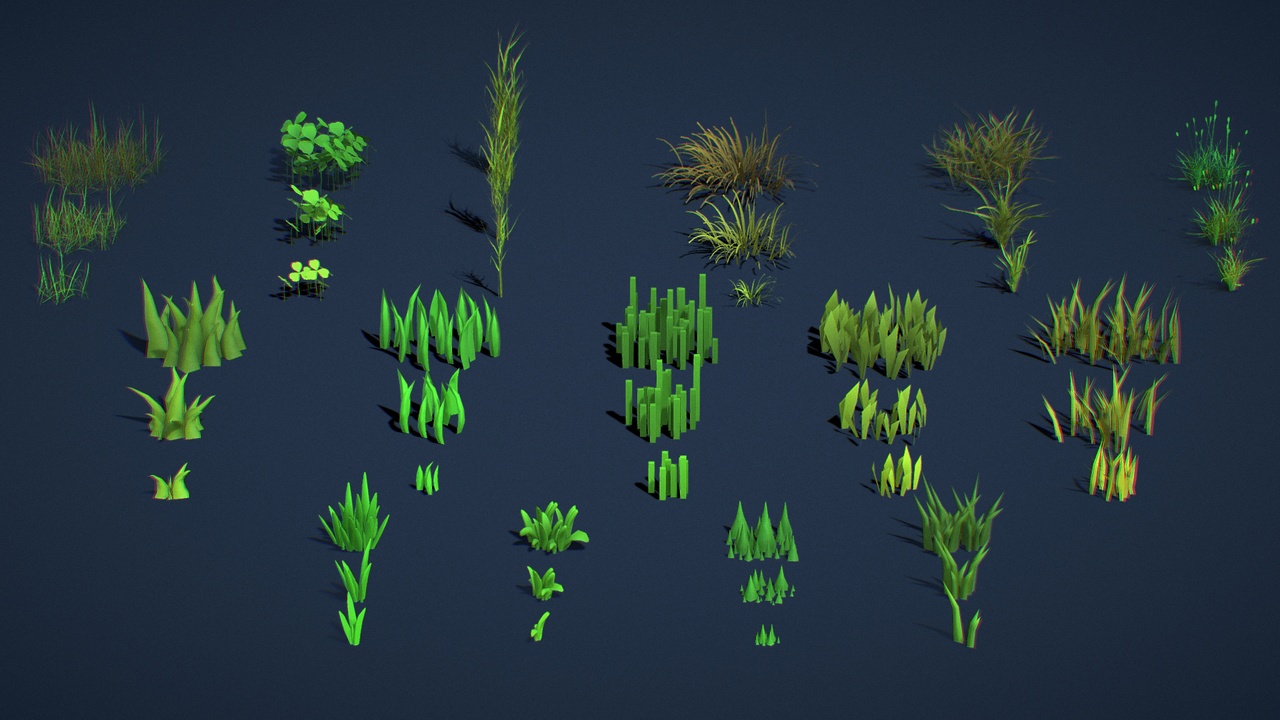 Media 1 for listing Environment Pack - Grass