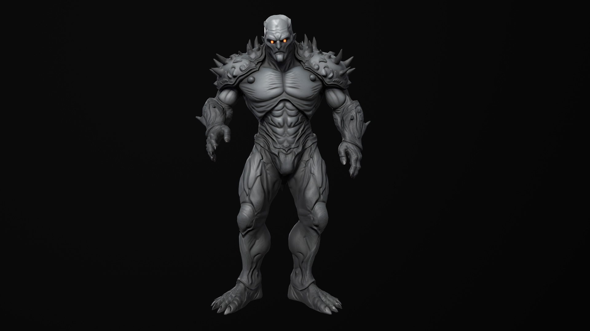 Media 1 for listing Alien Brute – Sci-Fi Enemy Character (Rigged, Low Poly)
