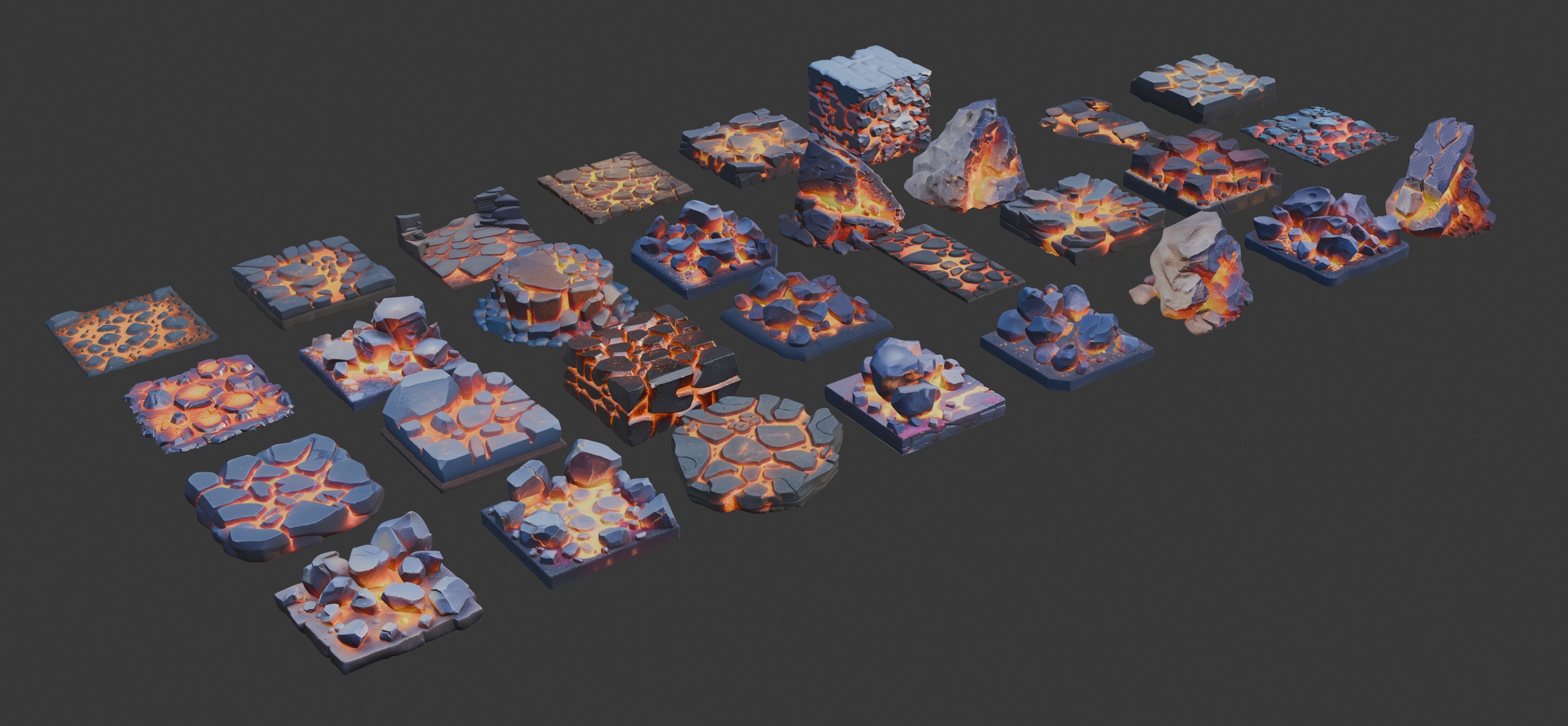 Media 1 for listing Stylized Darkworld Props Set 4