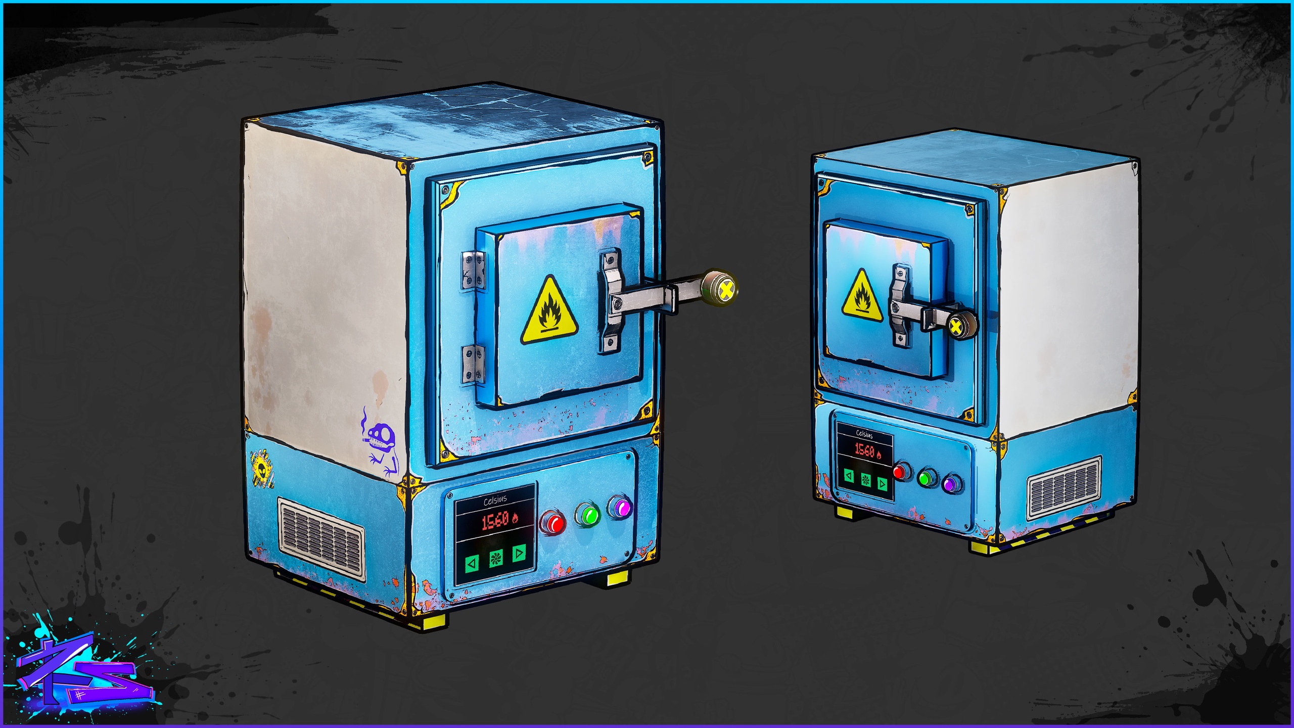 Media 1 for listing Stylized Lab Furnace
