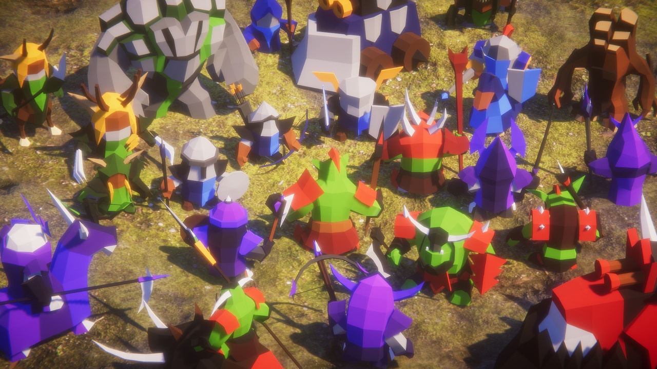 Media 1 for listing RTS Mini Legions Fantasy Polyart