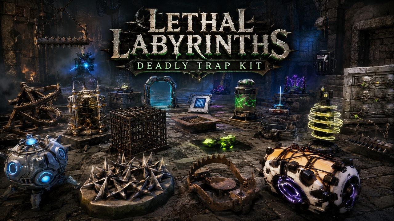 Media 1 for listing Lethal Labyrinths: Deadly Trap Kit