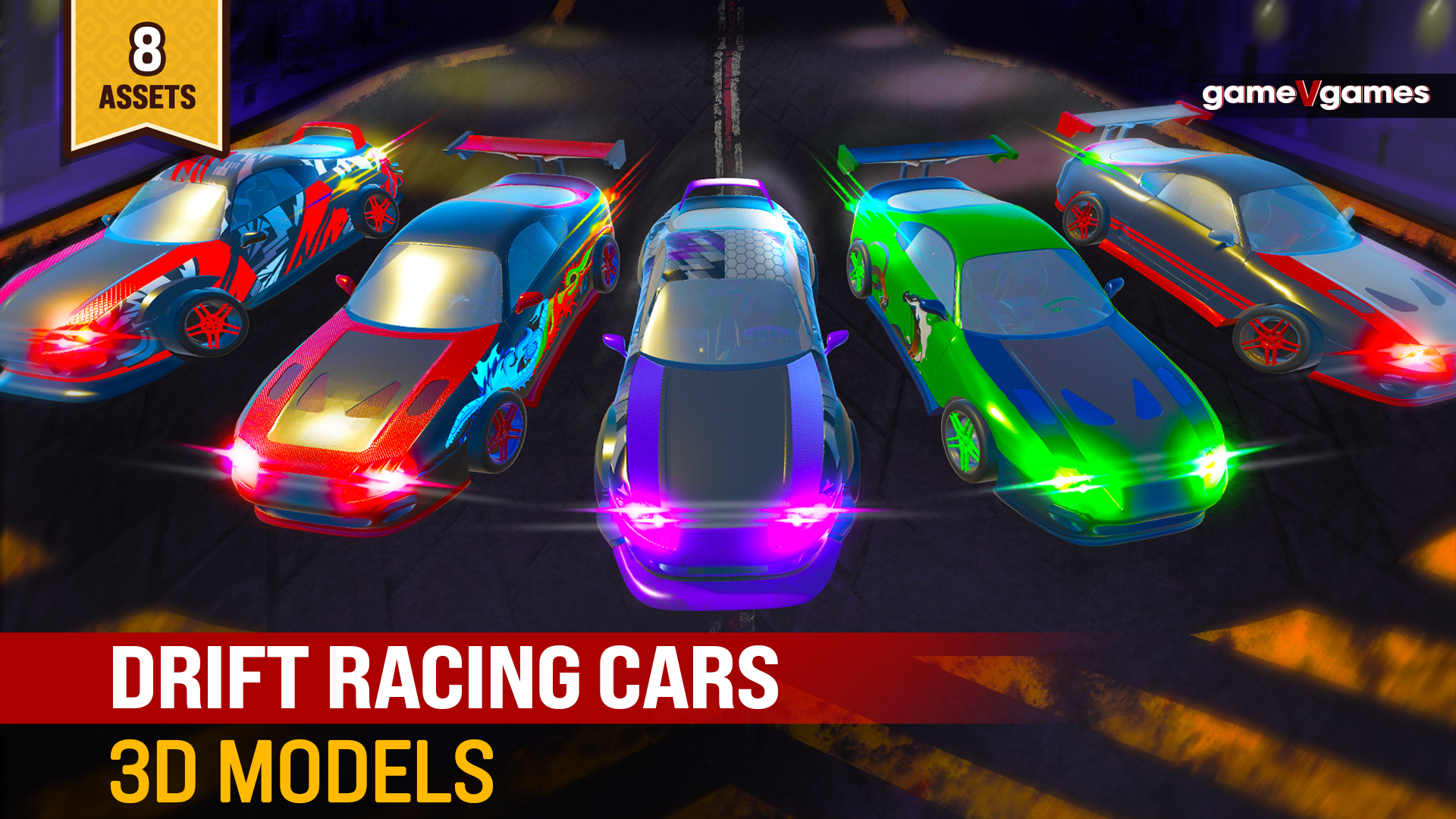 Select Car Racing Drift Racing Cars 3D | Fab