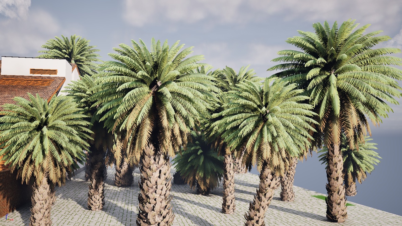 Media 1 for listing HighPoly Palm Bundle