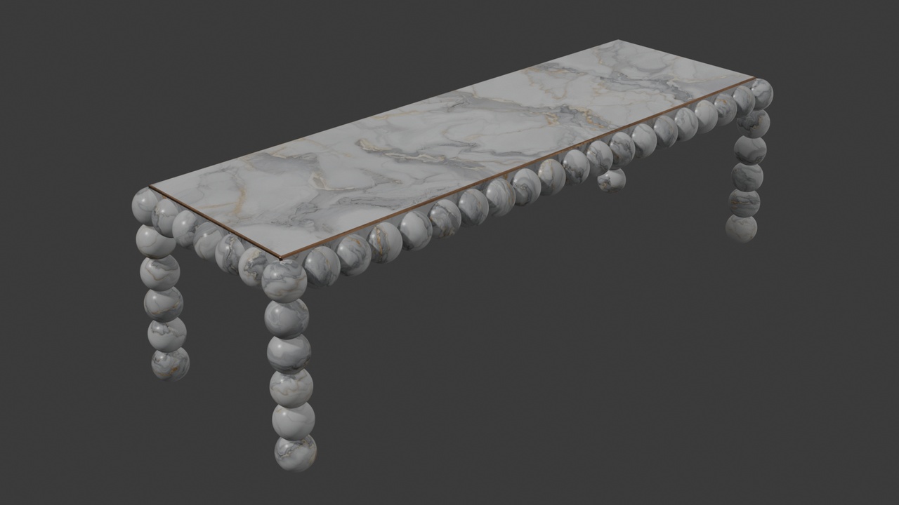 Media 1 for listing Marble Dining Table