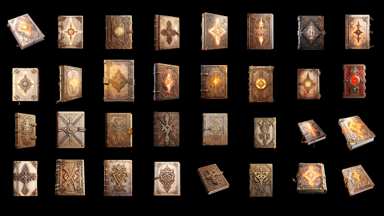 Media 1 for listing Fantasy books - Icon Pack