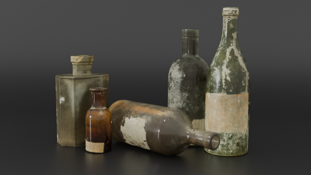 Media 1 for listing Bottles Collection Old Glass