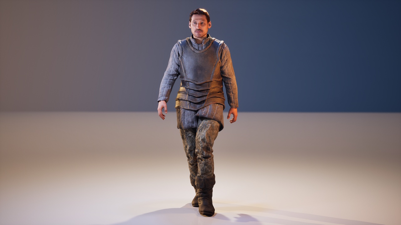 Media 1 for listing Medieval Leather Armor Outfit