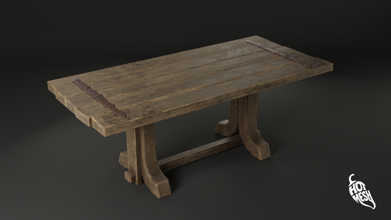 Media 1 for listing OPTIMIZED MEDIEVAL TABLE