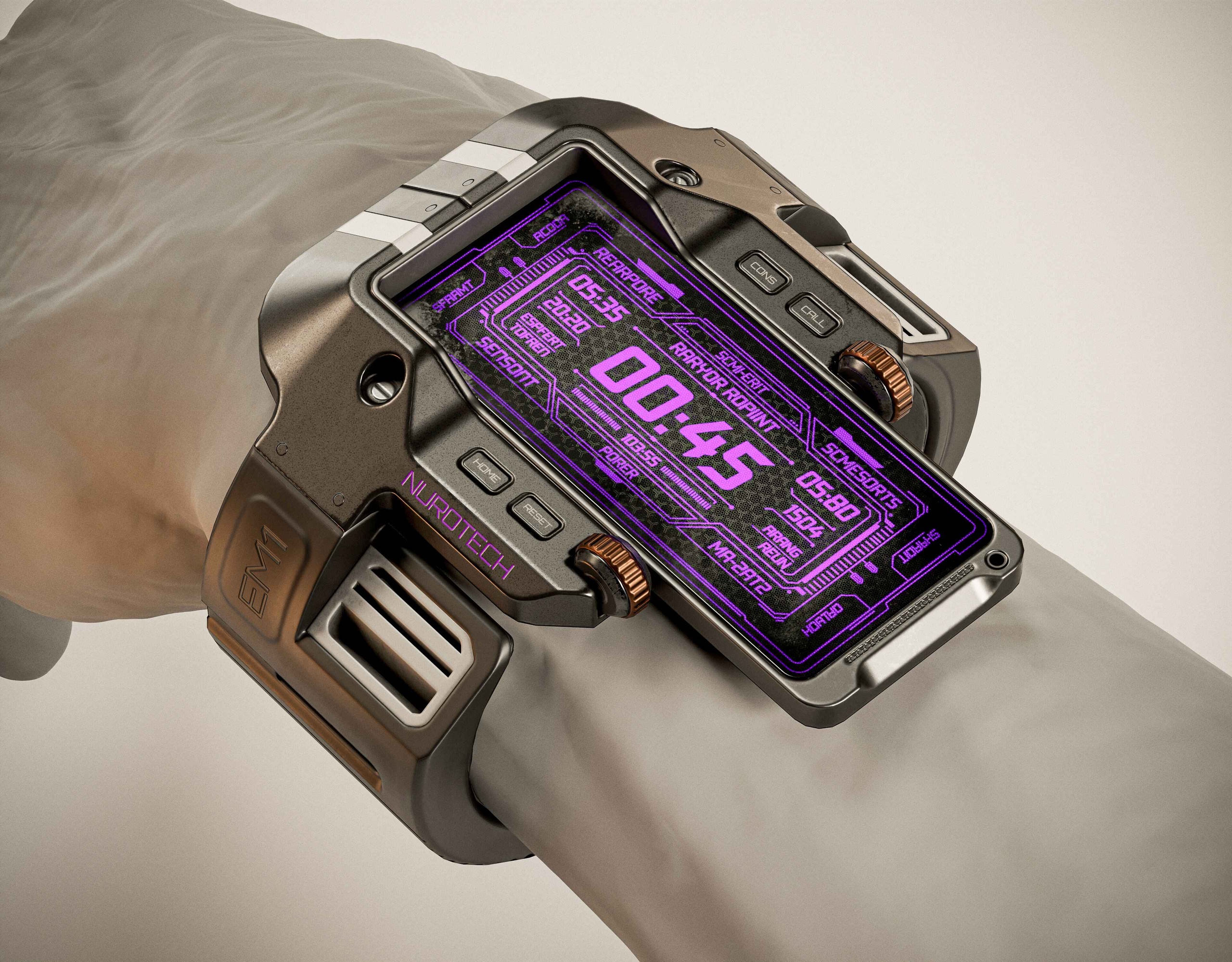 Media 1 for listing EM1 Watch Concept wrist watch PBR