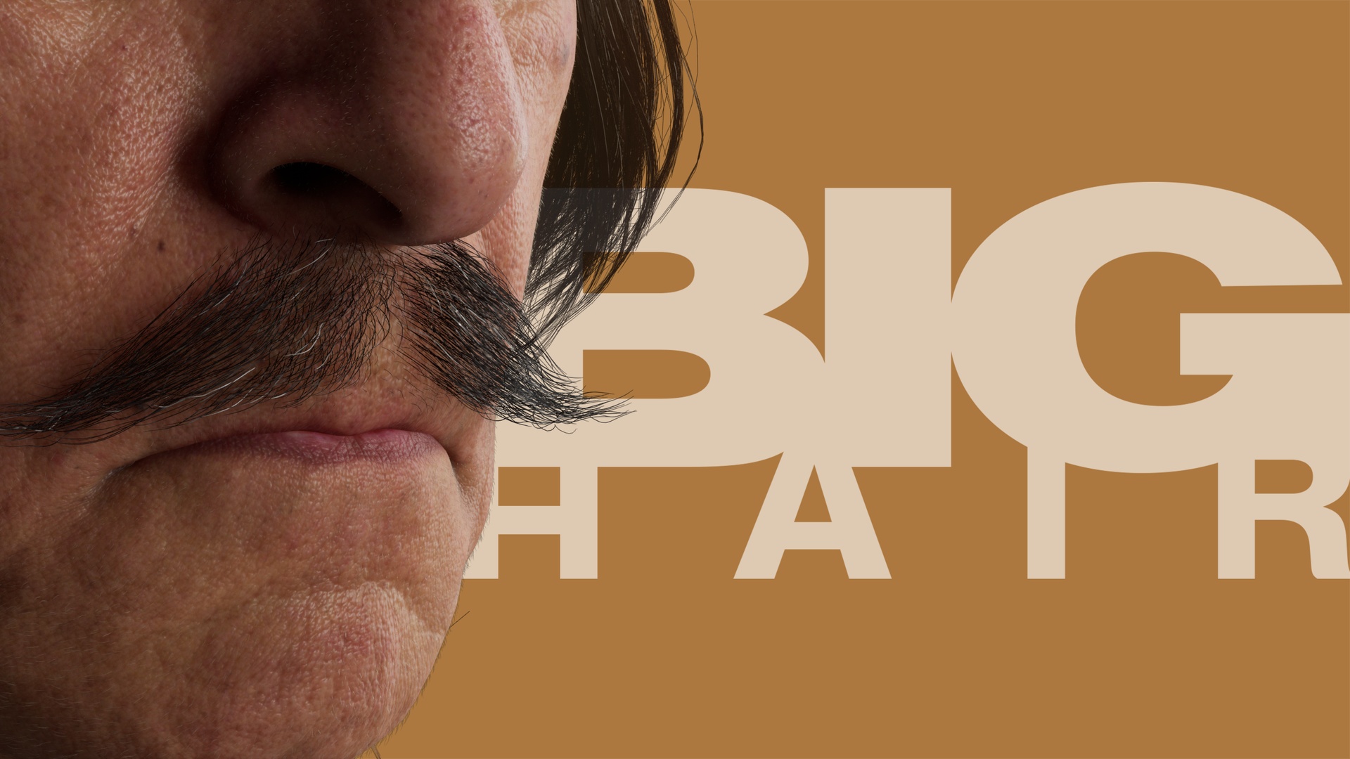 Media 1 for listing Metahuman Pointed Mustache - BigHair