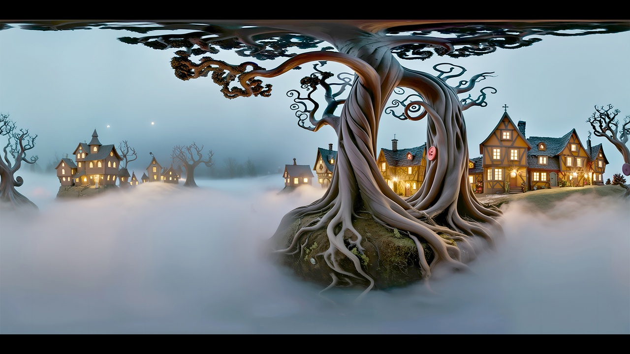 Media 1 for listing SPOOKY TOWN HDR PACK (PACK OF 15)