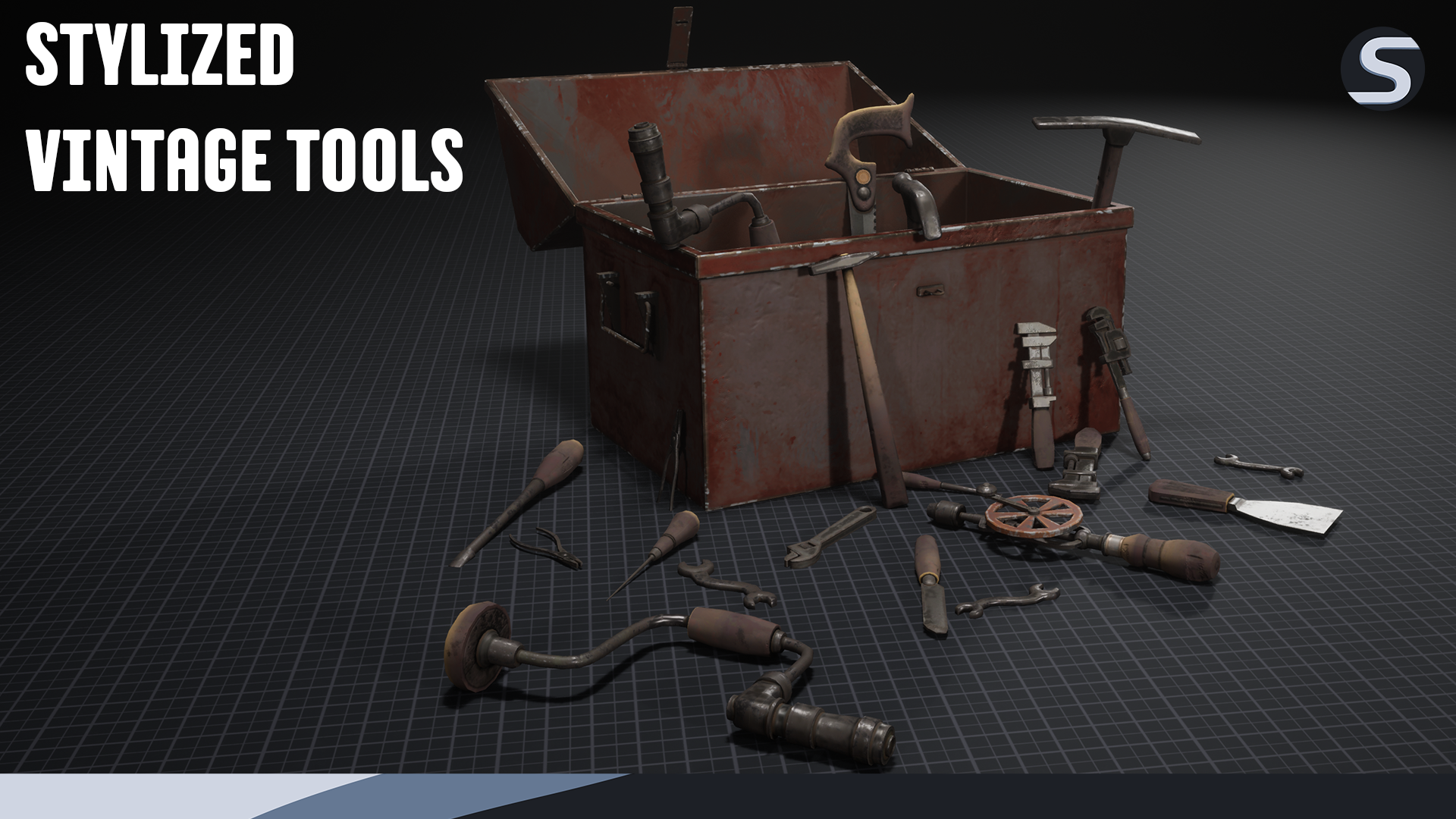 Vintage Tools | Stylized Props | Fab