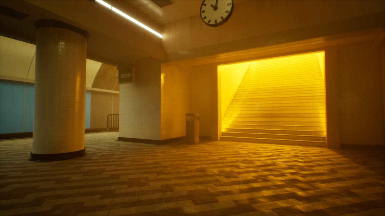 Media 1 for listing Liminal Subway Station - Modular Metro Environment
