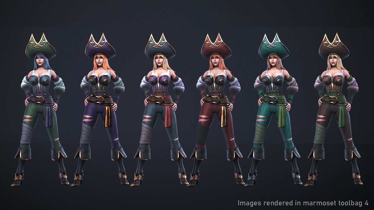 Media 1 for listing Stylized Pirate Goldee