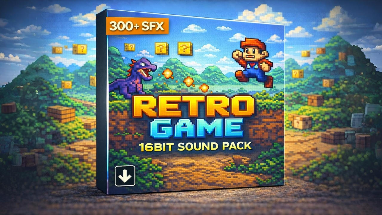 Media 1 for listing Retro Game 16bit Sound Pack