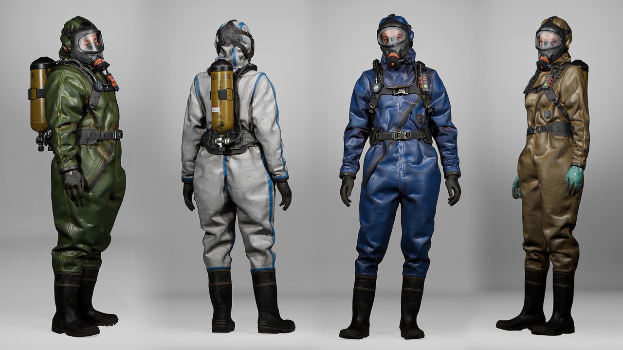 Media 1 for listing Hazmat Protective Suit in 5 colors