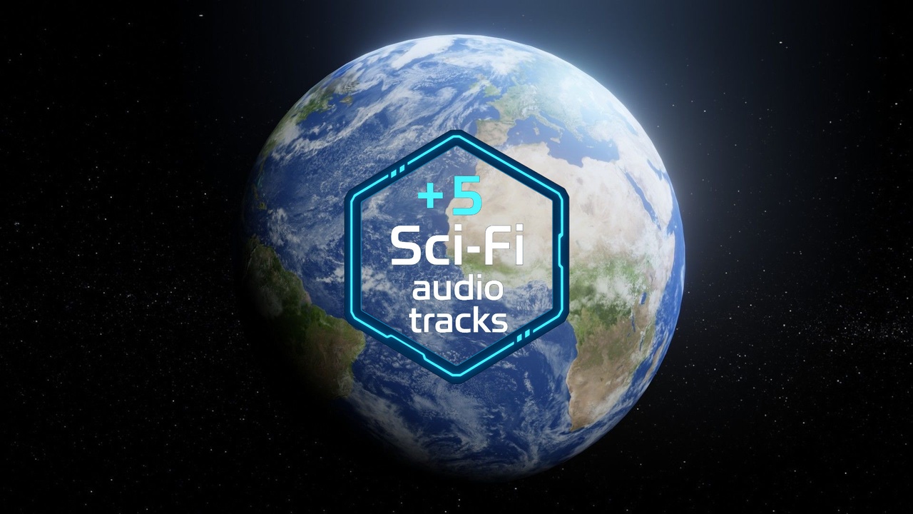 出品Photorealistic Earth 3D Model With 8K Textures & Sci-Fi Music Packのメディア1