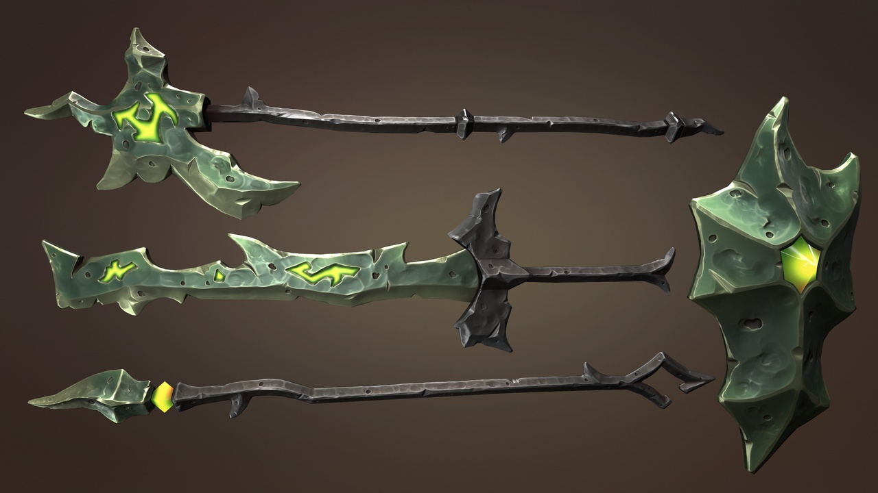 Media 1 for listing Simple undead weapons