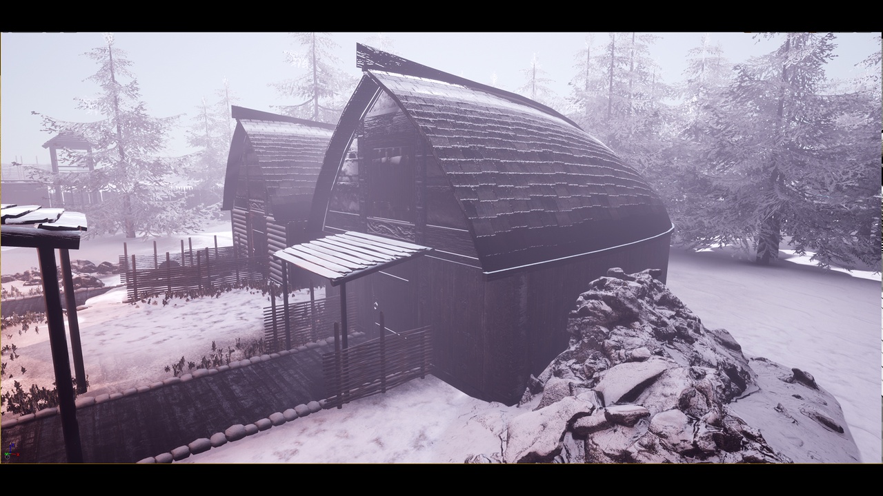 Media 1 for listing Realistic Viking Village - Snow