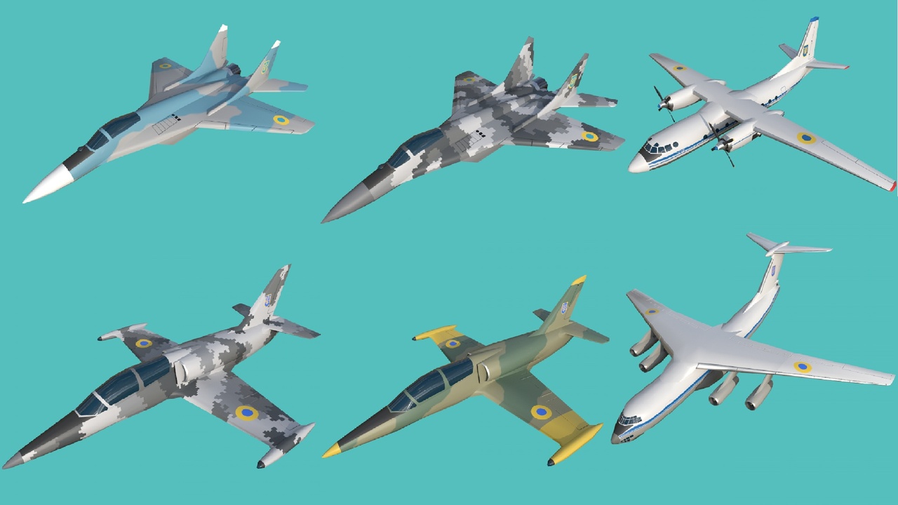 Media 1 for listing Ukraine Air Force Pack (Day of the Air Force Edition)