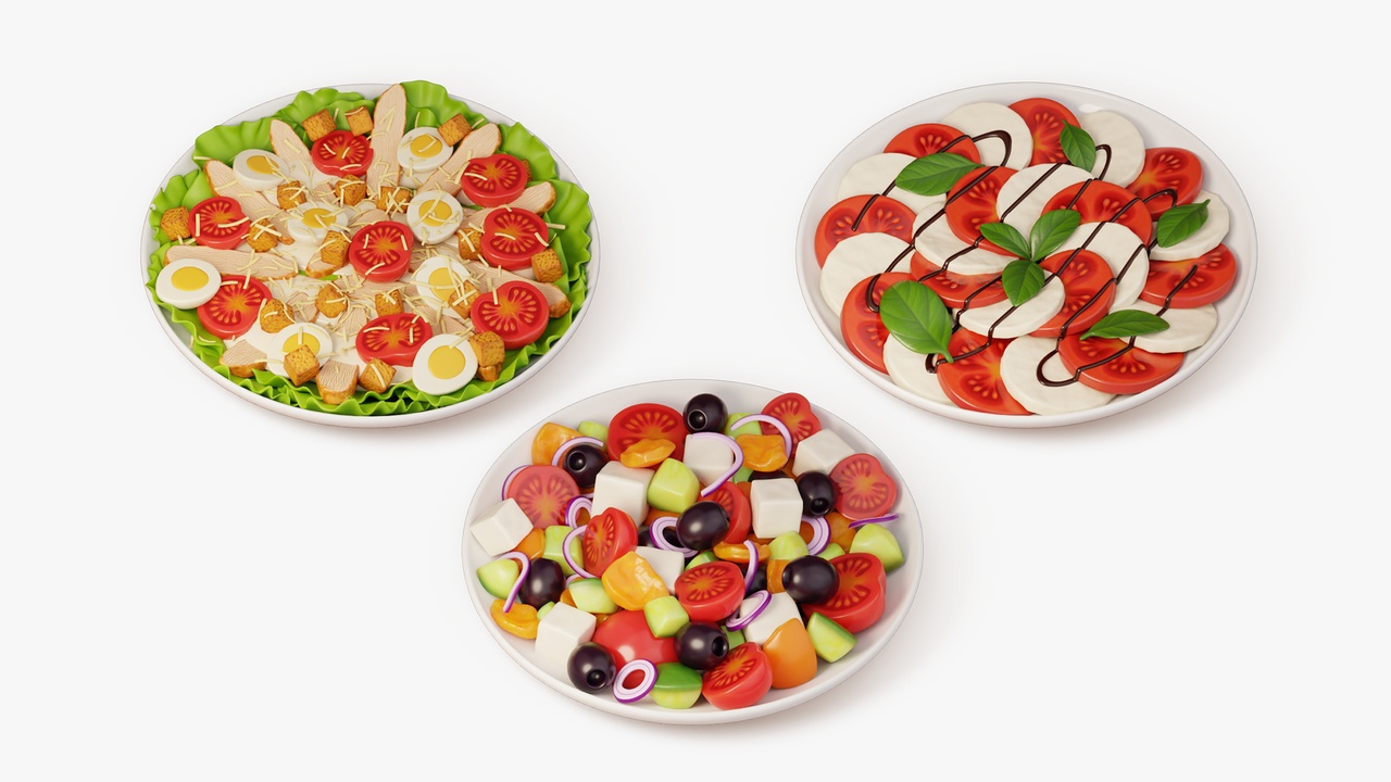 Media 1 for listing Salad Plates Set