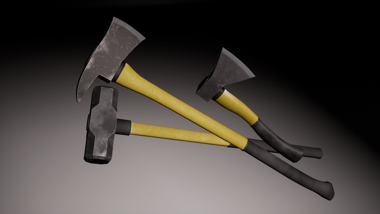 Media 1 for listing Melee Survival Weapons Pack - Axes, Knifes & Tools