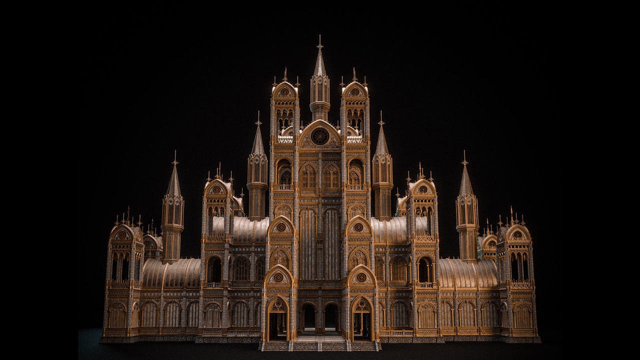 Media 1 for listing Gothic Castle Cathedral Modular Building 9