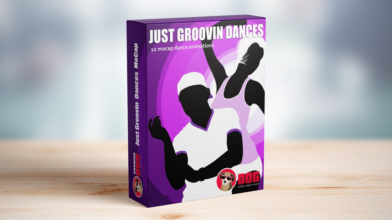 Media 1 for listing Just Groovin MoCap Dances Set