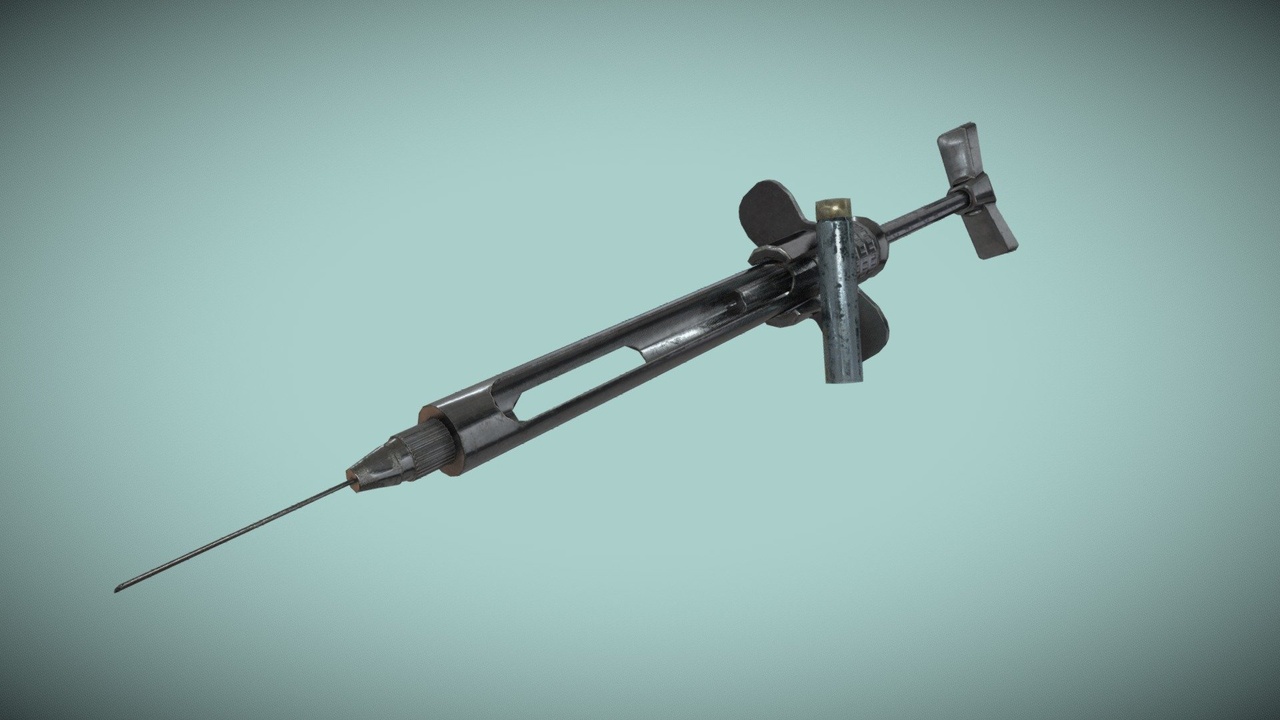 Media 1 for listing Medical Syringe (Rigged) (GameReady)
