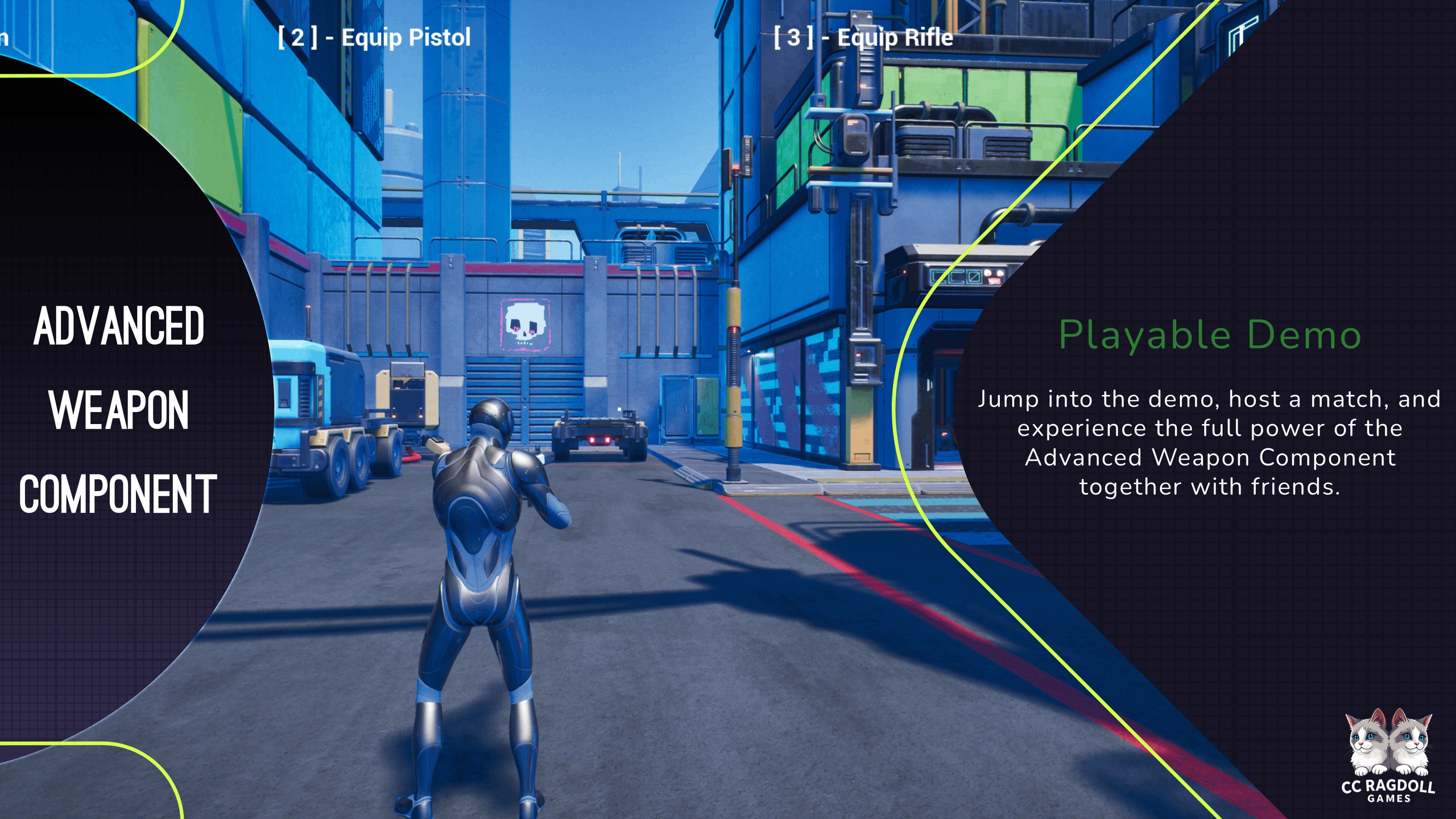 Media 1 for listing Advanced Weapon Component – Blueprint Only, Multiplayer Ready