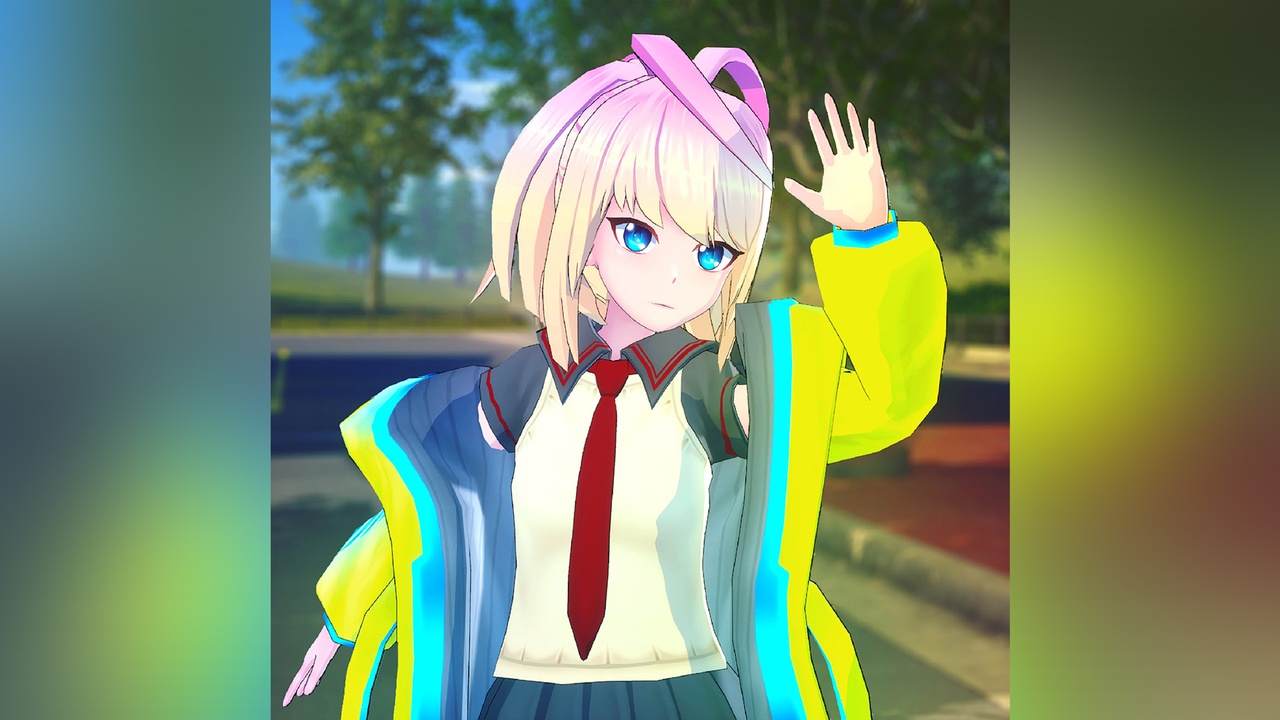 Media 1 for listing 3D Anime School Girl with Jacket