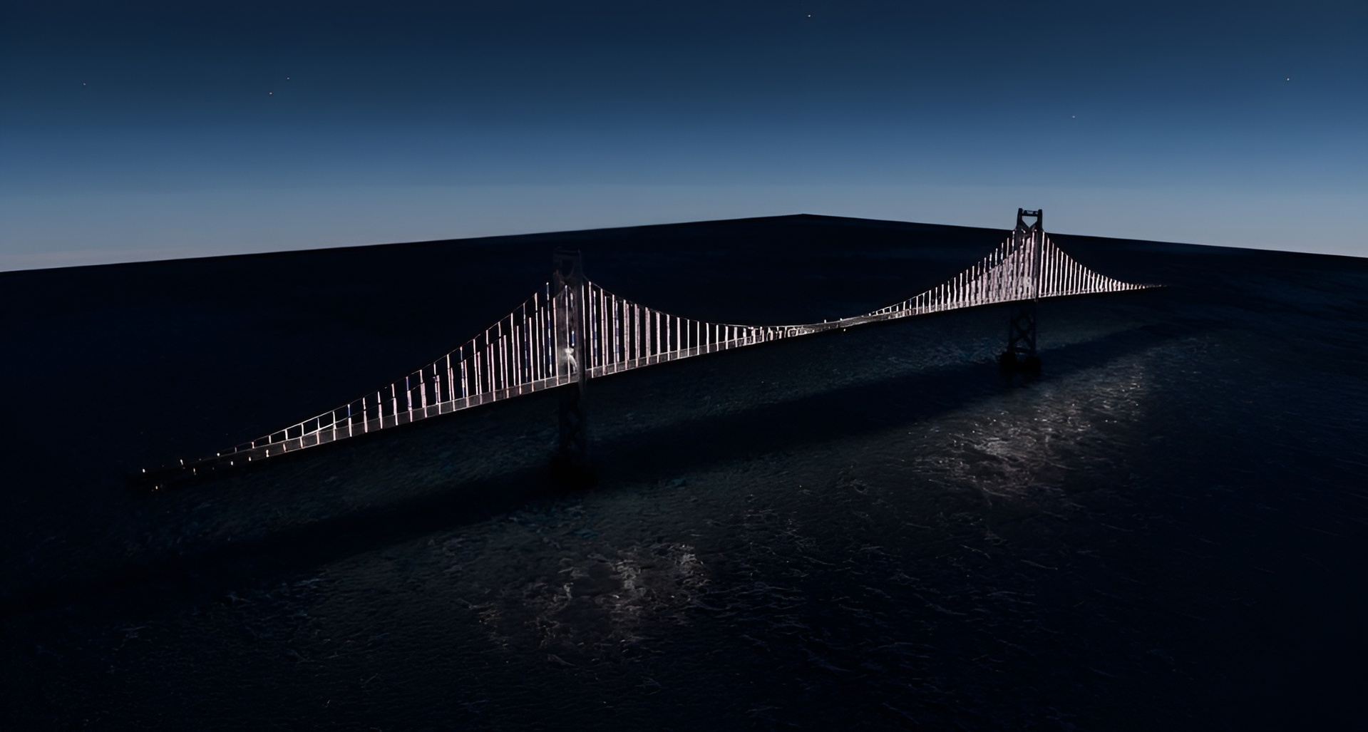 Media 1 for listing Highly Detailed San Francisco Bay bridge (Single decker 2-way)