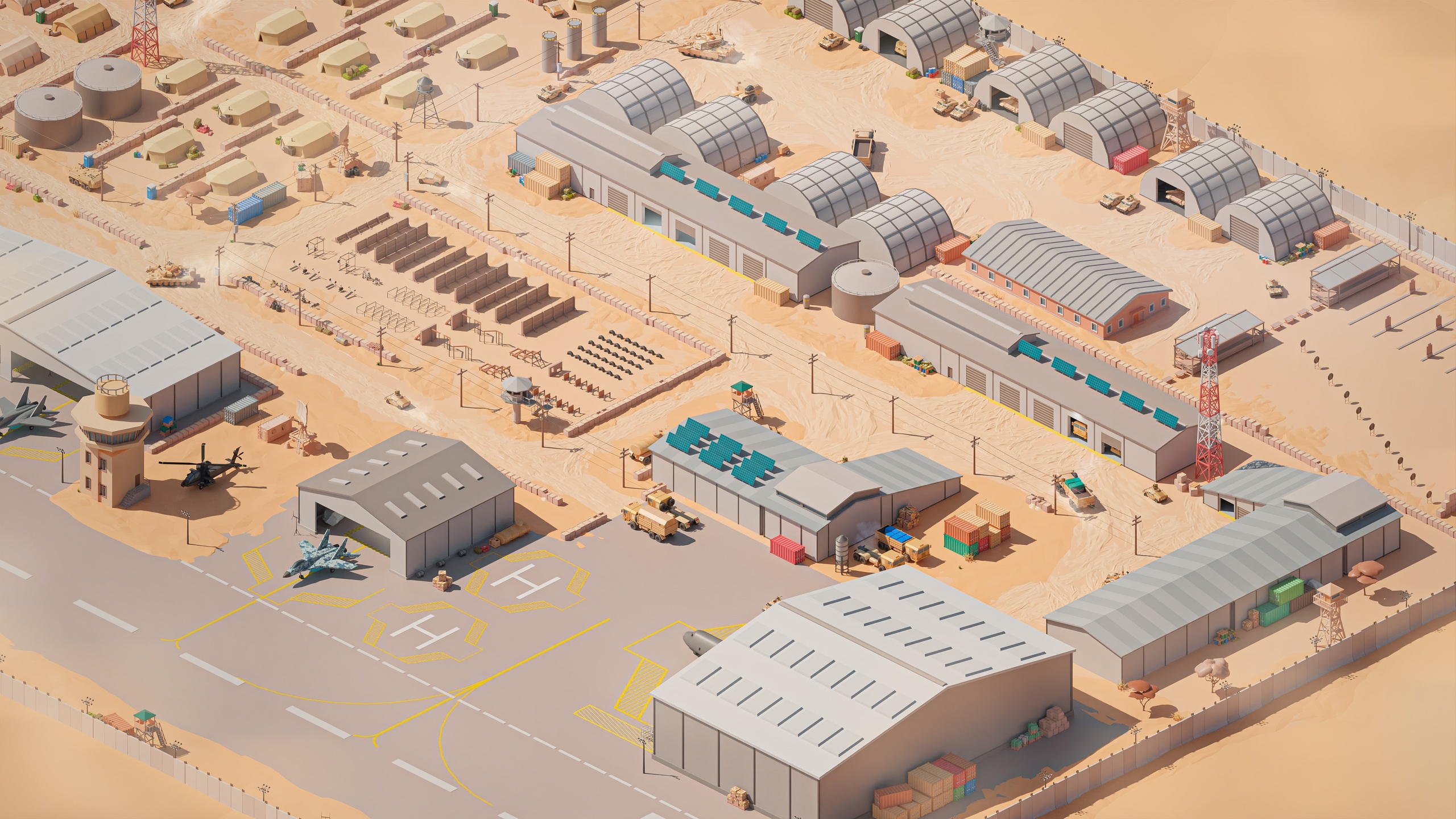 商品 Military - Low Poly 3D Models Pack 的媒体 1