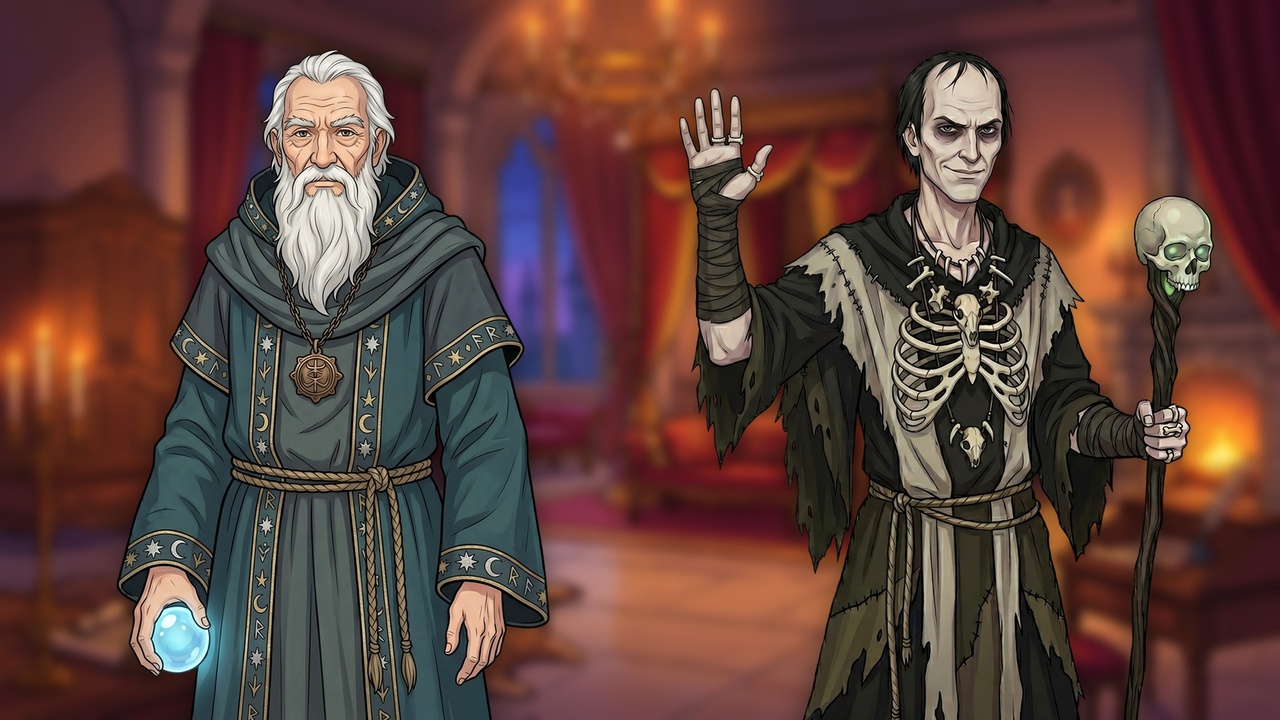 Media 1 for listing 30 Fantasy Characters with 6 Expressions - Visual Novel & RPG Sprites