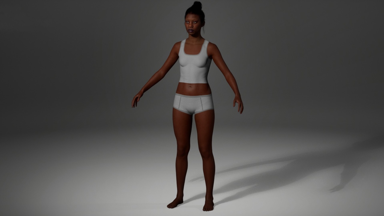 Media 1 for listing Realistic Female NPC MetaHuman for Cinematic & Games – Samanta