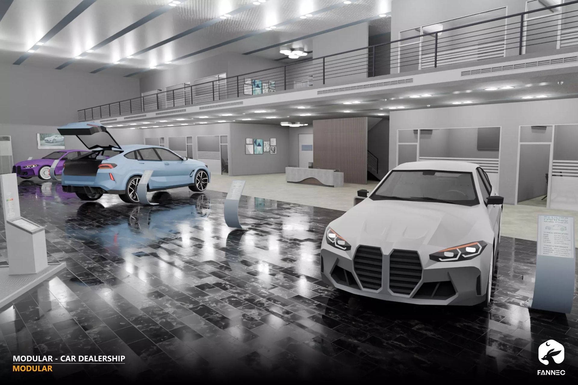 Media 1 for listing Modular - Car dealership (Showroom)